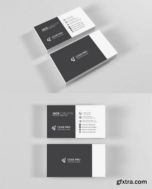 CreativeMarket - Simple Business Card 2064342