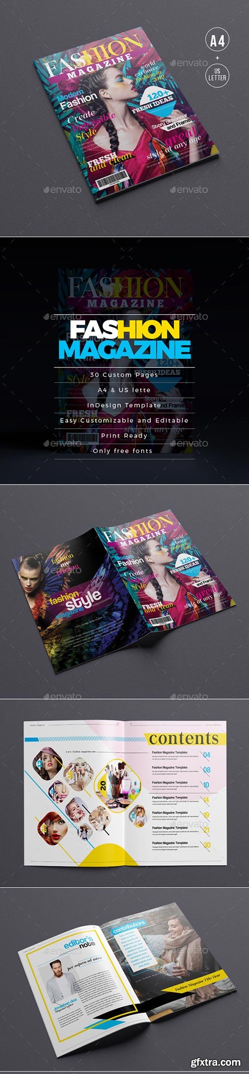 Graphicriver - Fashion Magazine 20998034