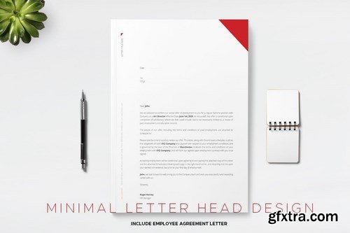 Employee Agreement and Letterhead Design