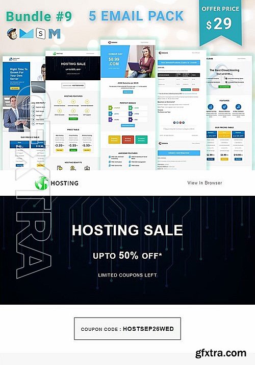 CM - 5 Email Templates Bundle - 9 2013766