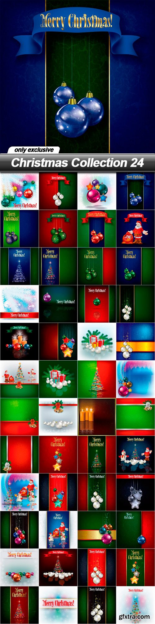 Christmas Collection 24 - 48 EPS