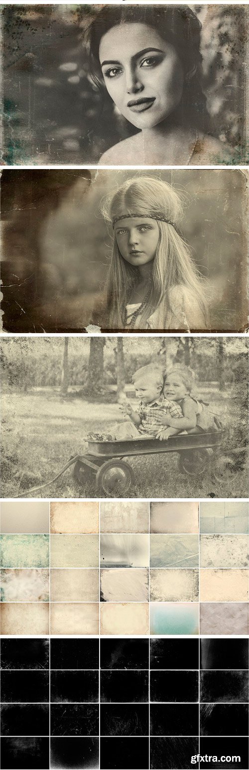 CM - Vintage Old Photo Effect Overlays 2021808