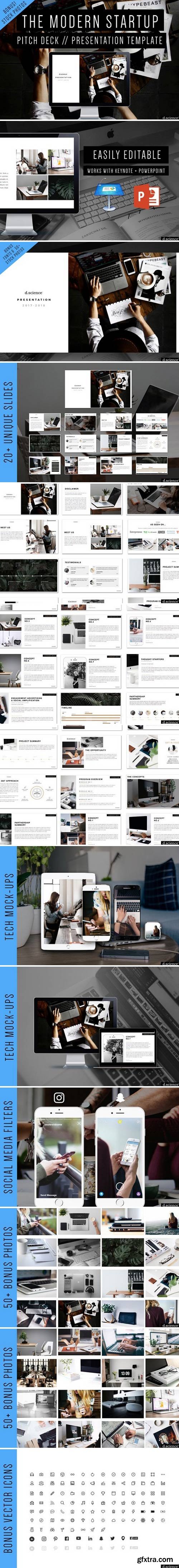 CM - Creative Pitch Deck Startup Template 1531935