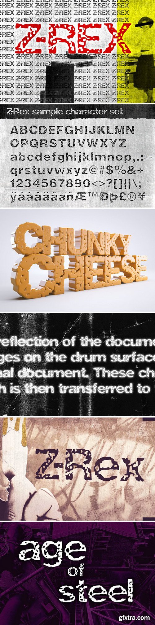 CM - Z-Rex Display Font 1636574