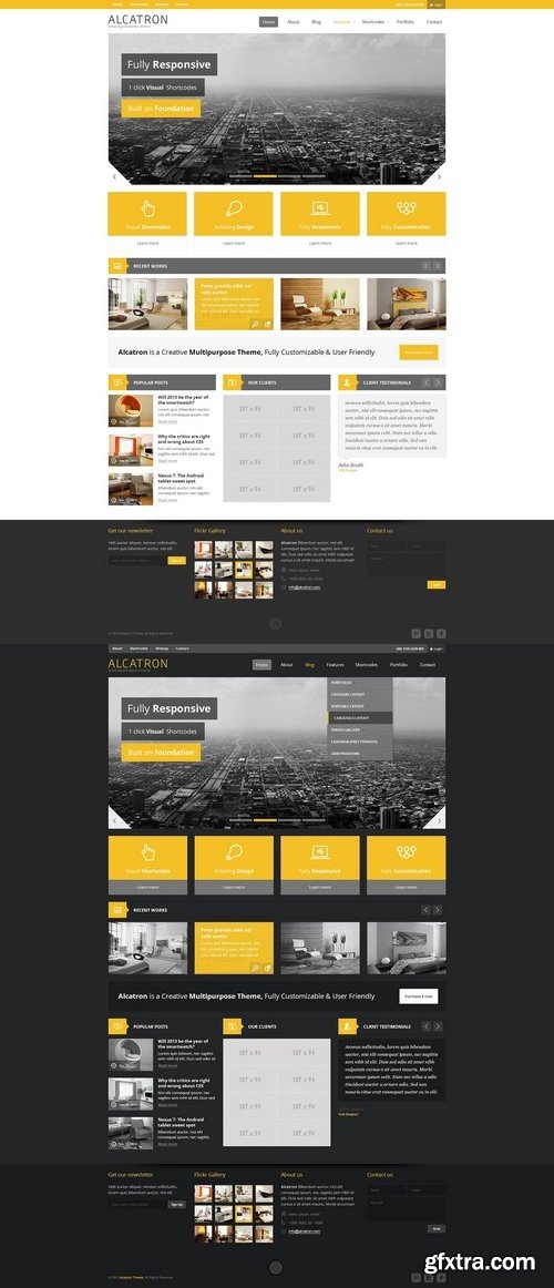 CM - Alcatron - Multipurpose PSD Template 1441210