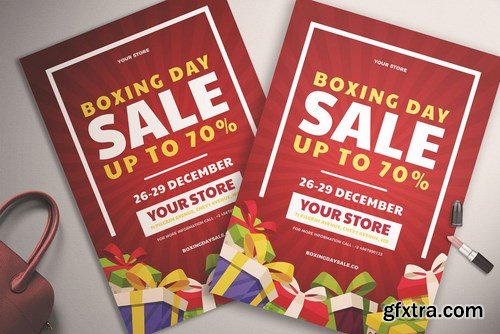 Boxing Day Sale Flyer Vol 01