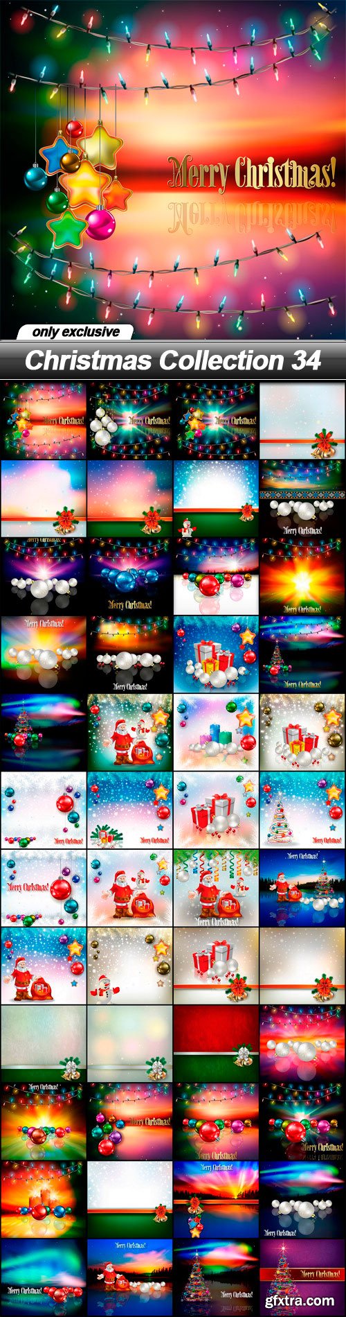 Christmas Collection 34 - 48 EPS