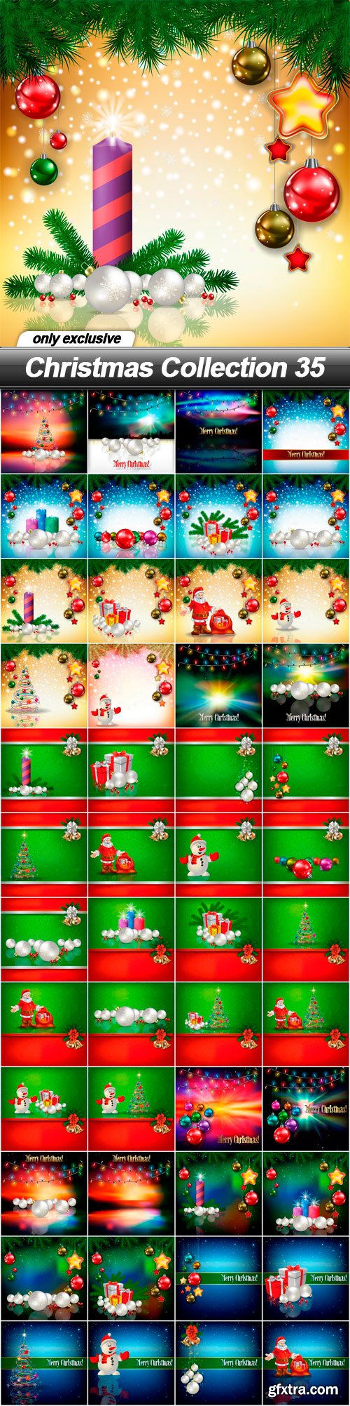 Christmas Collection 35 - 48 EPS