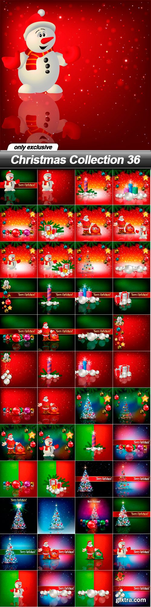 Christmas Collection 36 - 48 EPS