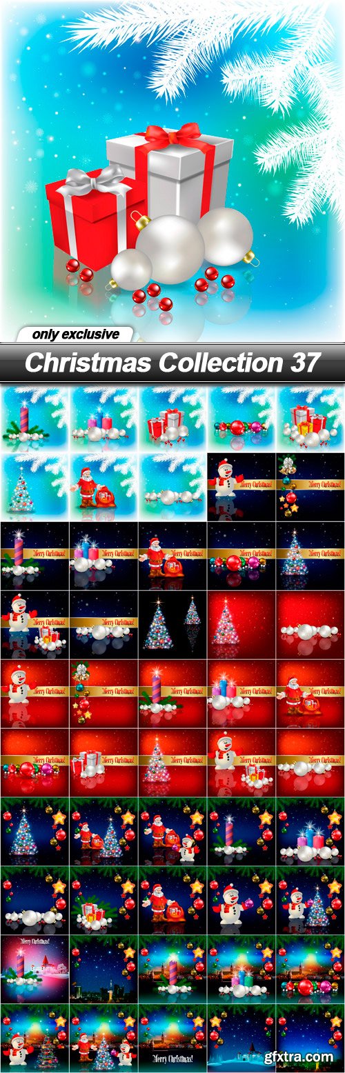 Christmas Collection 37 - 50 EPS