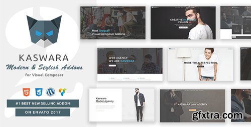 CodeCanyon - Modern Visual Composer Addons - Kaswara v2.1 - 19341477