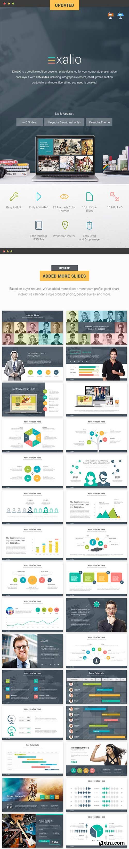 Graphicriver - Exalio - Keynote Template 11469569