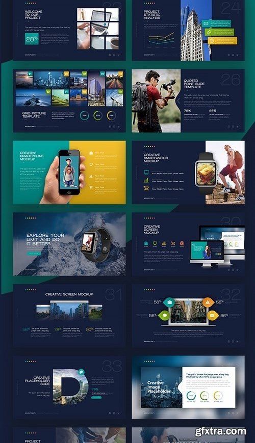 GraphicRiver - Magnificent Presentation Template 20416180