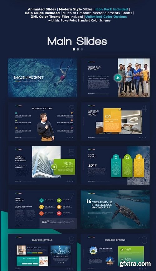 GraphicRiver - Magnificent Presentation Template 20416180