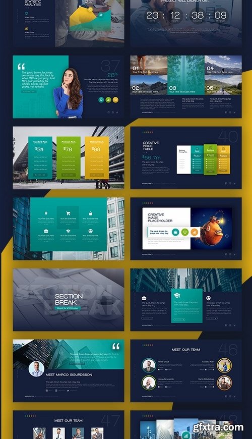 GraphicRiver - Magnificent Presentation Template 20416180