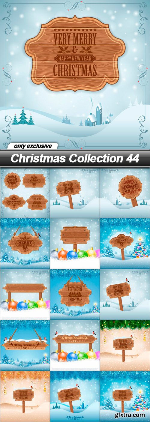 Christmas Collection 44 - 16 EPS