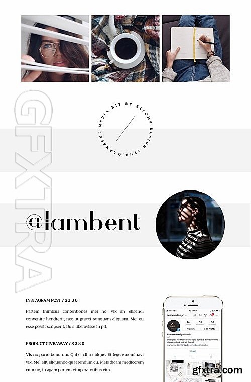 CM - 5 Page Media Kit Template 1760666