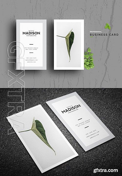 CM - Leaf Love Business Card 2073063