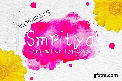 CM - Smritya Handwritten Typeface 2074639