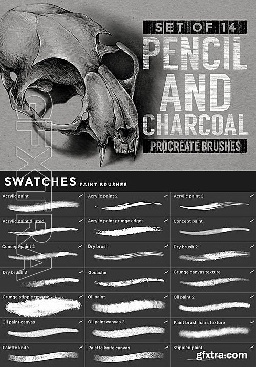 CM - Procreate brushes bundle 1996355