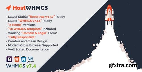 ThemeForest - HostWHMCS v1.0 - Responsive Web Hosting with WHMCS Template - 17591702