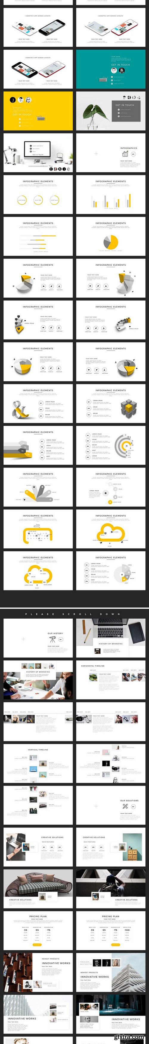 CM - LEVEL PowerPoint Template 2004141