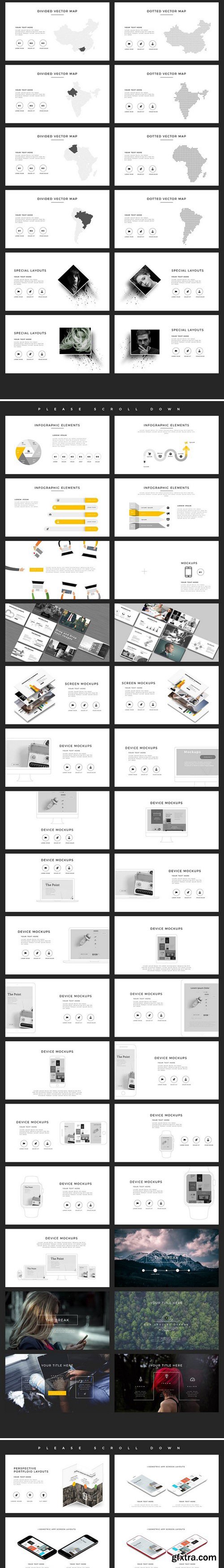 CM - LEVEL PowerPoint Template 2004141