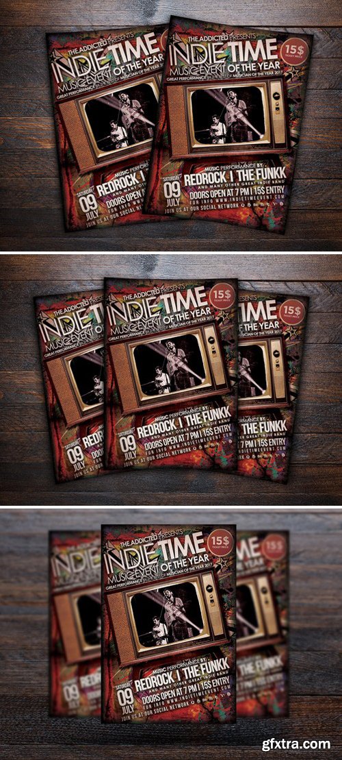 CM - Indie Time Music Flyer 787462