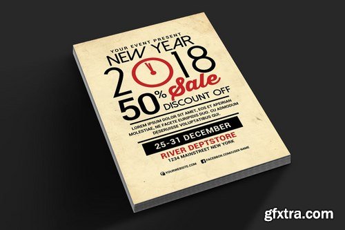 New Year Sale Flyer