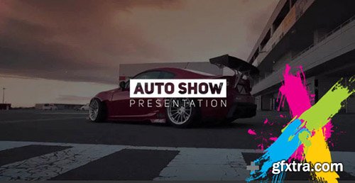 Auto Show Glitch Promo - After Effects