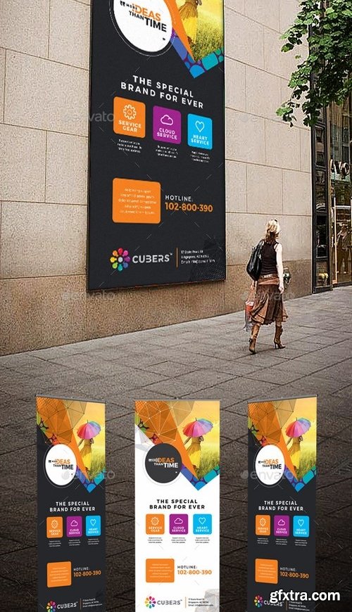 GraphicRiver - Corporate Roll-up Billboard & Location Board 20996896