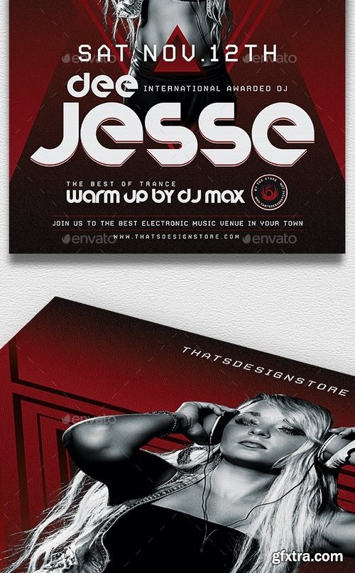 GraphicRiver - DJ Session Flyer Template V5 21032544