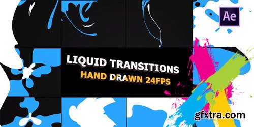 Liquid Motion Transitions - After Effects
