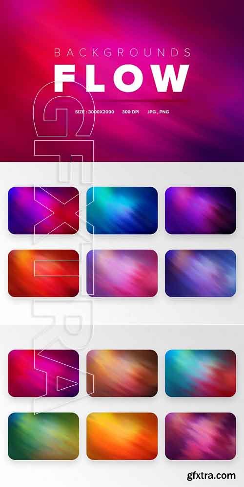 CreativeMarket - Flow Backgrounds 2064503