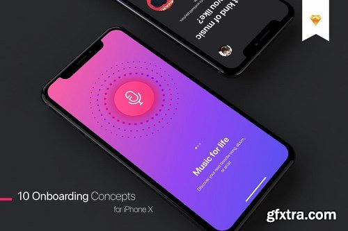 Walkthrough - Mobile UI Kit for iPhone X