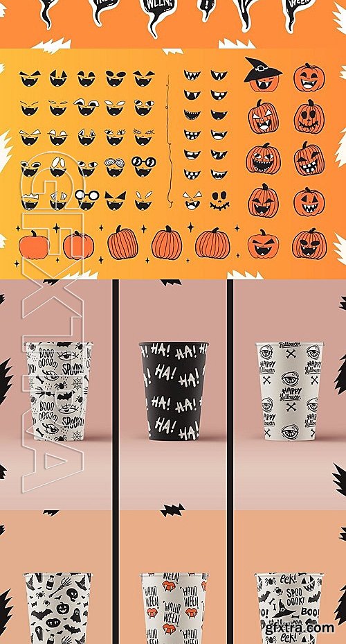 CM - 300+ Halloween Vectors Like No Other 1996941