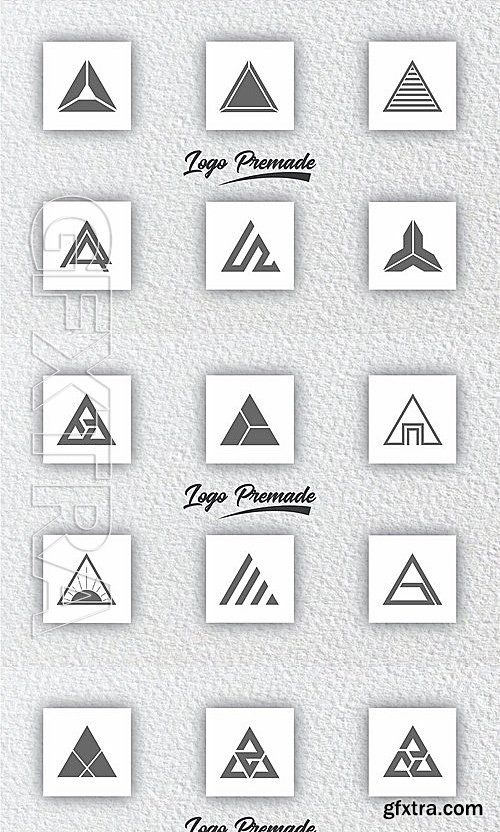 CM - Triangle Creative Premade Logo 2073239