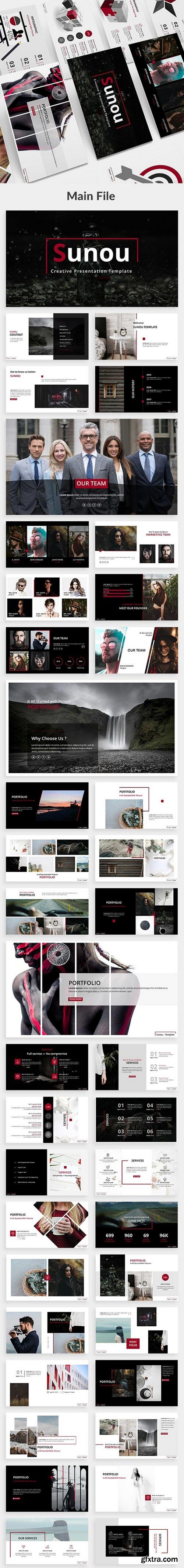 CM - Sunou Creative Powerpoint Template 1729110