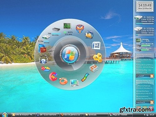 Rainmeter 4.2 Build 3001 Beta + Skins Pack