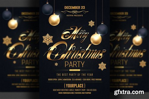 CM - Classy Christmas Flyer Template 2024915