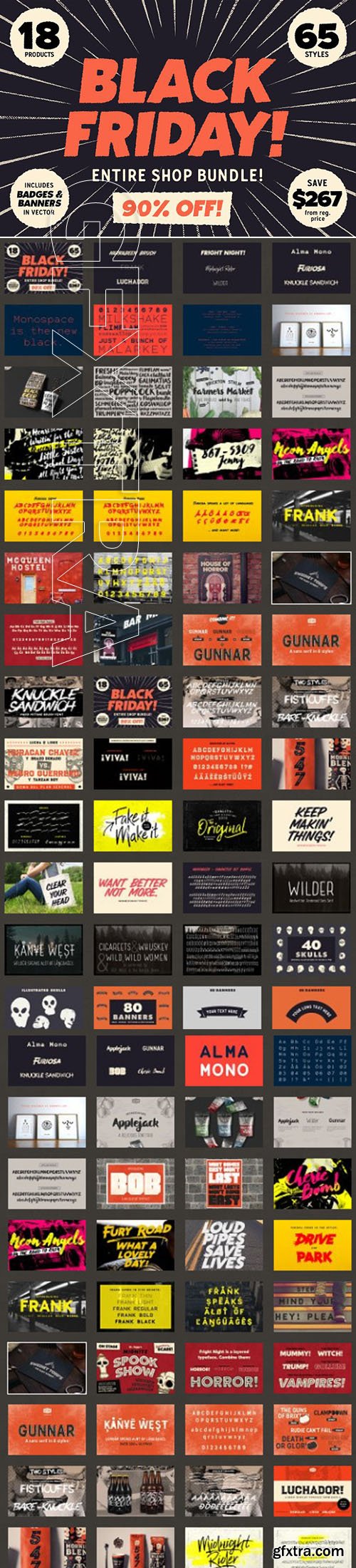 CreativeMarket - Black Friday - Entire Shop Bundle 2080837