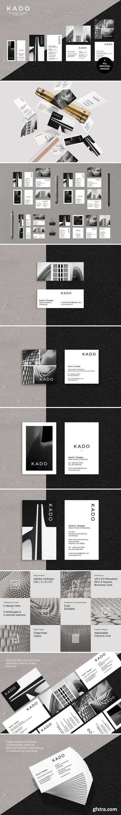 CM - K A D O Business Cards Template 2023471