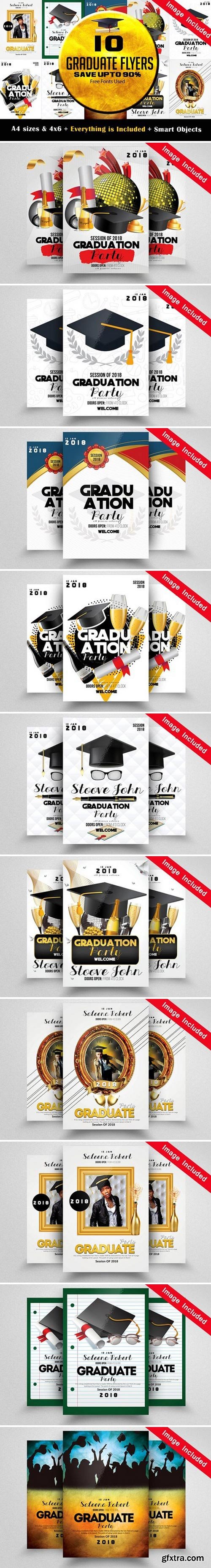 CM - 10 Graduate Flyer Bundle Vol.01 1717944