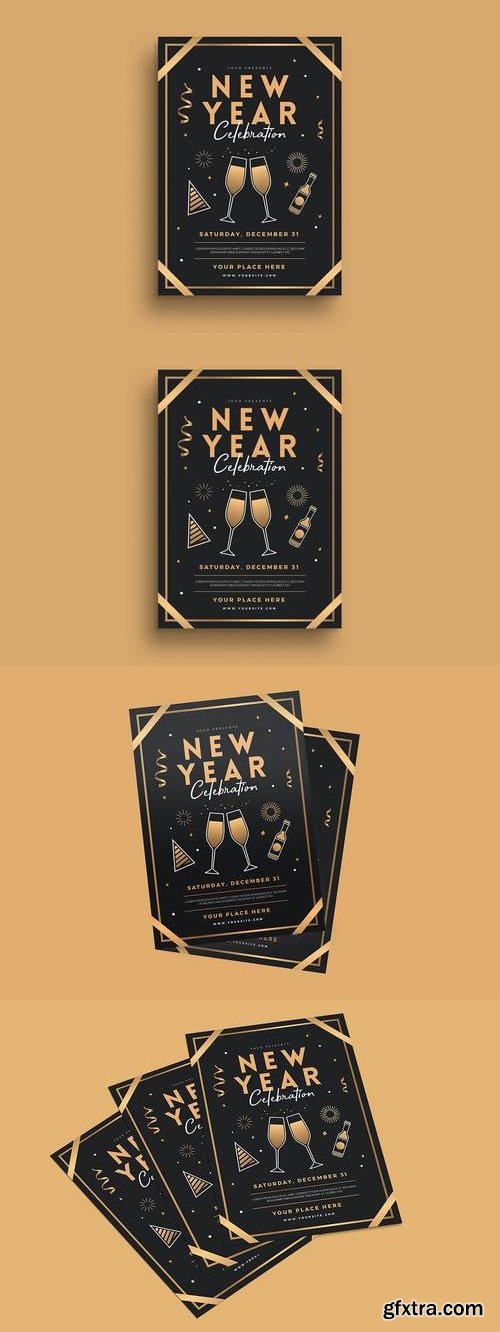 New Year Celebration Flyer