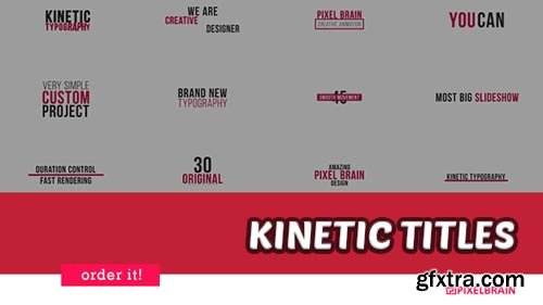 Videohive - Kinetic Typography - 20880695