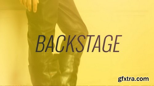 Videohive - Backstage Opener - 8929470