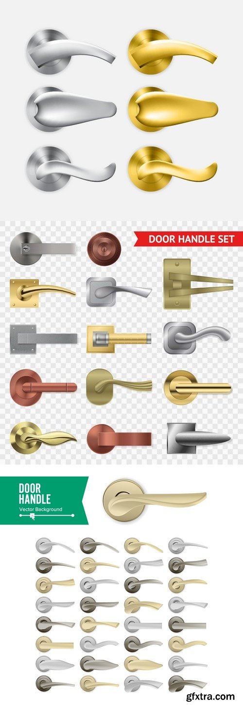 Vectors - Door Handles Set