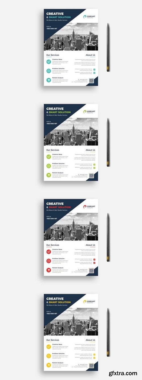 Corporate Flyer Template - Poster Design