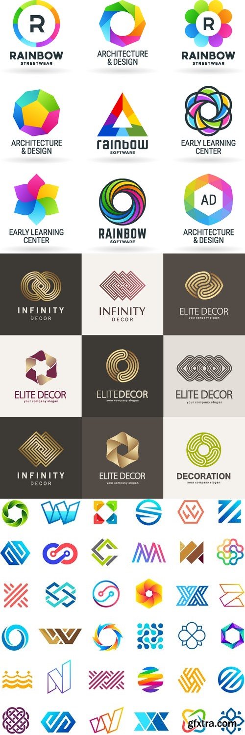 Vectors - Abstract Business Logotypes 79