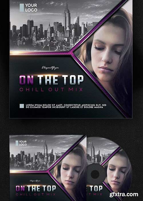 Chillout Mix V3 Premium CD Cover PSD Template